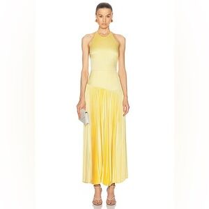 Alexis Saab dress in yellow-like new!